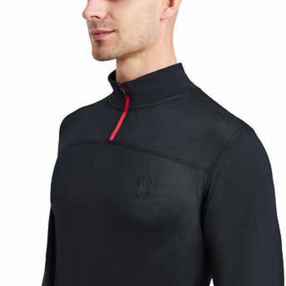 Spyder Active Men's Quarter Zip - Picture 4 of 5